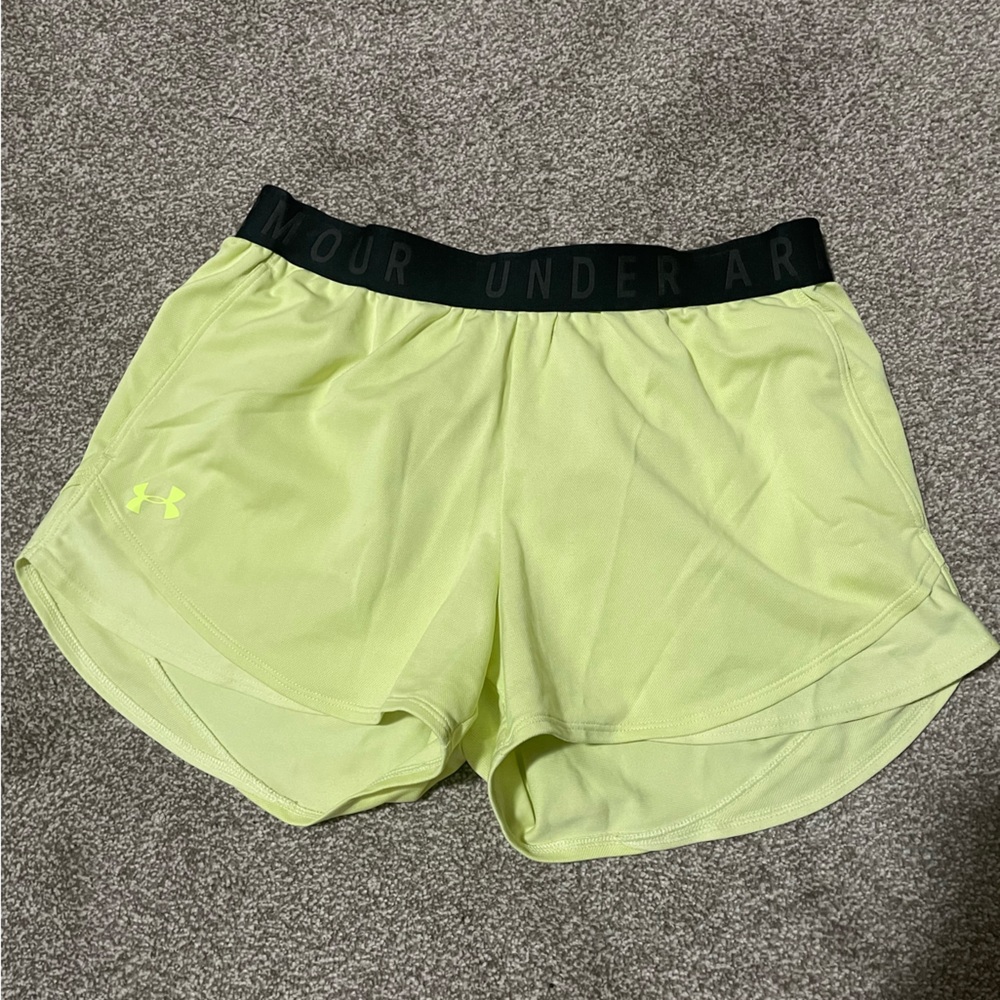 Green Underamour Shorts